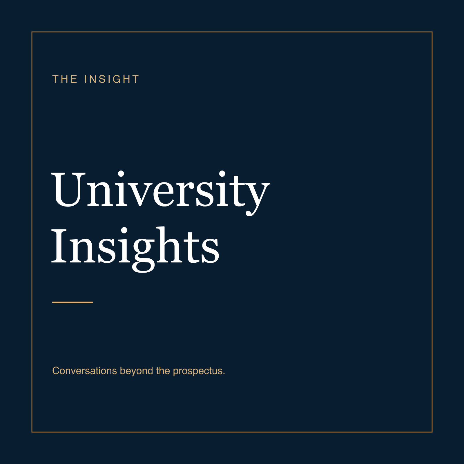 University Insights
